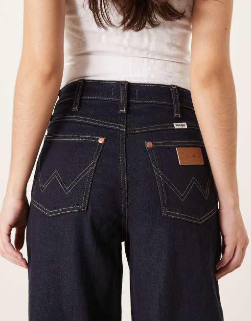 Wrangler – Canyon – Jeansy z szerokimi nogawkami w kolorze indygo, 4 z 5