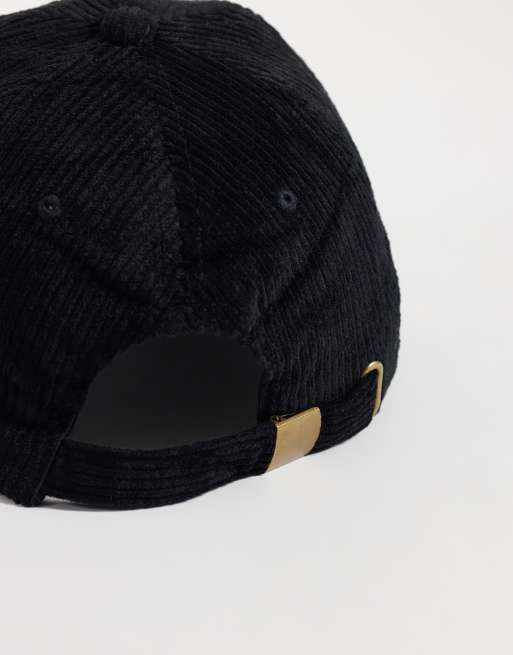 Wrangler cappellino in velluto a coste nero, 3 di 3