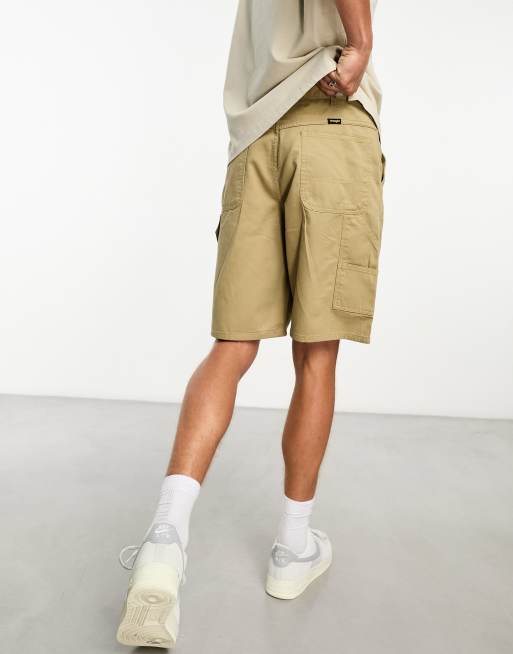 Wrangler khaki store carpenter shorts