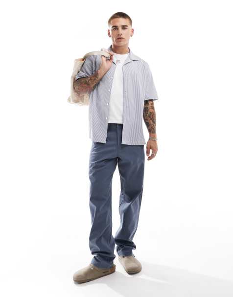 Wrangler - Casey Jones - Pantalon chino décontracté style workwear - Gris - view 1