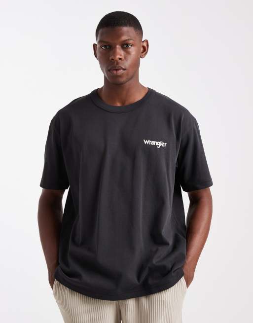 Wrangler – Casey Jones – Workwear-T-Shirt in Schwarz mit Grafikprint, 3 von 5