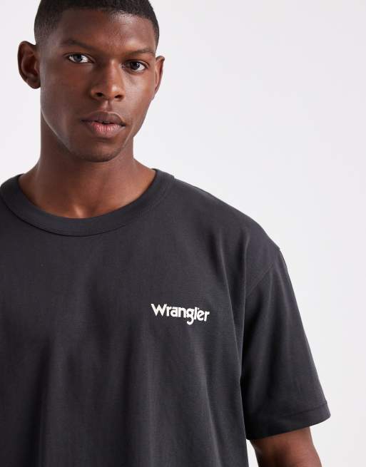 Wrangler – Casey Jones – Workwear-T-Shirt in Schwarz mit Grafikprint, 5 von 5