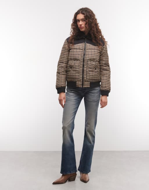 Wrangler chaqueta acolchada western en negro, 3 de 4