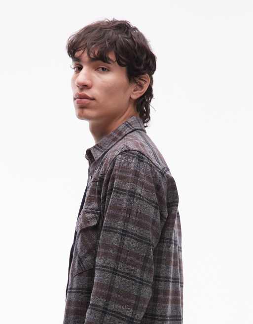 Wrangler - Chemise style western à manches longues - Noir à carreaux, 4 de 5