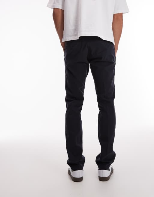 Wrangler - Chino regular fit blu navy, 5 di 5