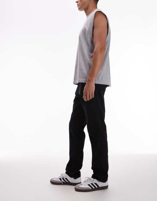 Wrangler - Chino regular fit neri, 2 di 5