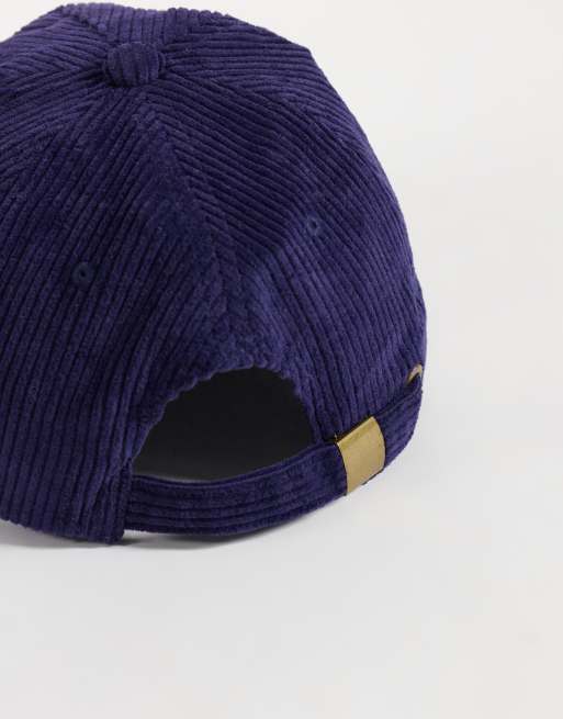 Wrangler corduroy cap in navy, 3 of 3