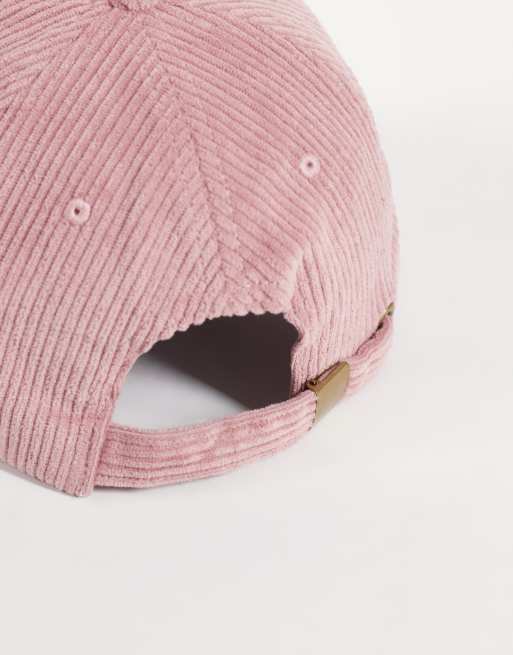 Wrangler corduroy cap in pink, 3 of 3