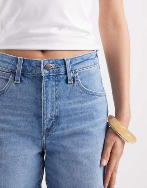 Wrangler – Cowboy-Jeansshorts in Blau, 5 Zoll Schrittlänge , 3 von 5