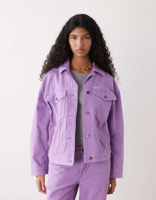 Wrangler – Liliowy jeansowy zestaw, 2 z 2