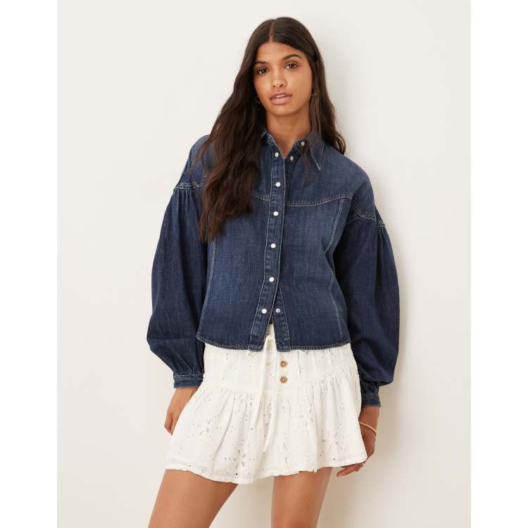 トップス WASHABLE BALLOON CROPPED SHIRT ENFOLD - ENFOLD WASHABLE BALLOON CROPPED SHIRTの通販 by