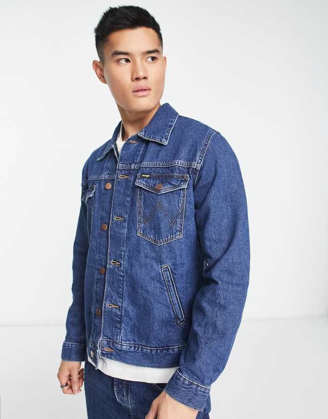 Wrangler denim jacket in blue