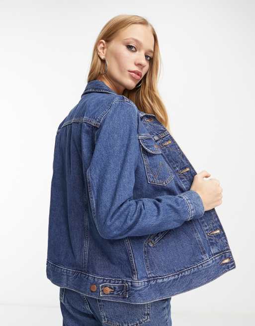 Wrangler oversized denim store jacket