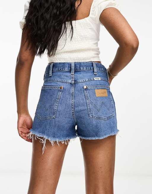 Wrangler store denim shorts