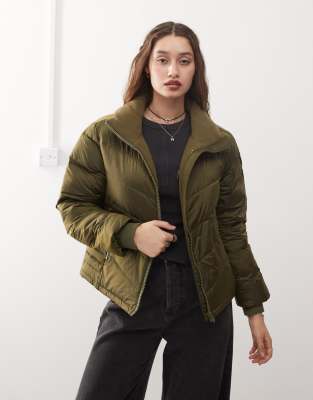 Wrangler - Doudoune courte - Vert
