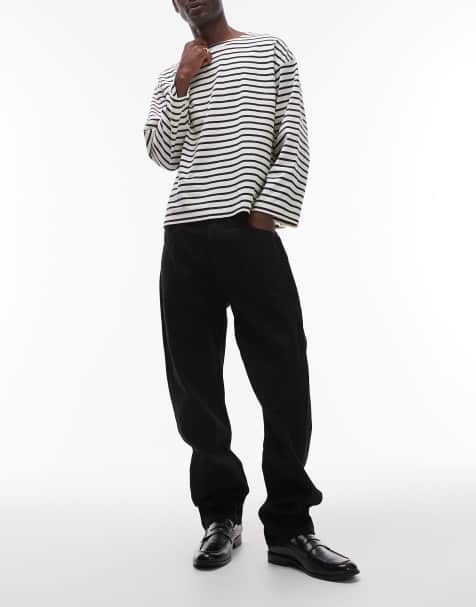 Wrangler Frontier relaxed straight fit jeans in black