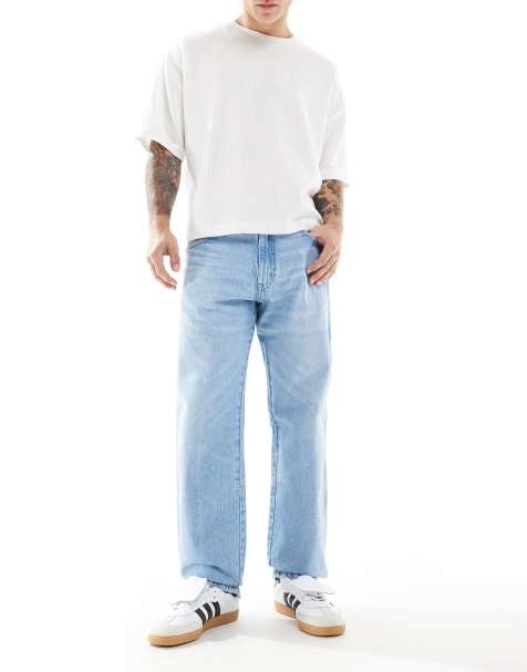Wrangler - Frontier - Jeans i lys vask i afslappet pasform - view 1