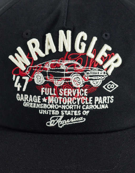Wrangler - gorra gráfica negra, 2 de 3