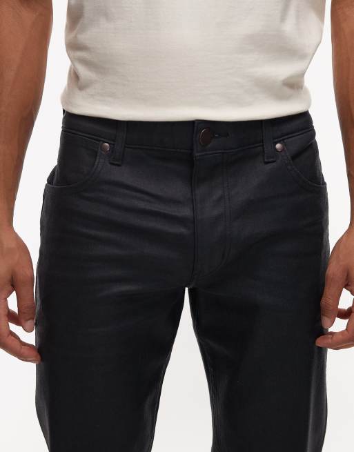 Wrangler – Greensboro – Ciemnoniebieskie jeansy o prostym kroju, 5 z 5