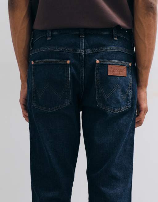 Wrangler - Greensboro - Jeans dritti lavaggio blu indaco , 4 di 5