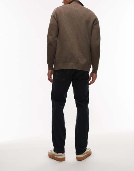 Wrangler - Greensboro - Rechte jeans in vintage donkerblauw, 3 van 5
