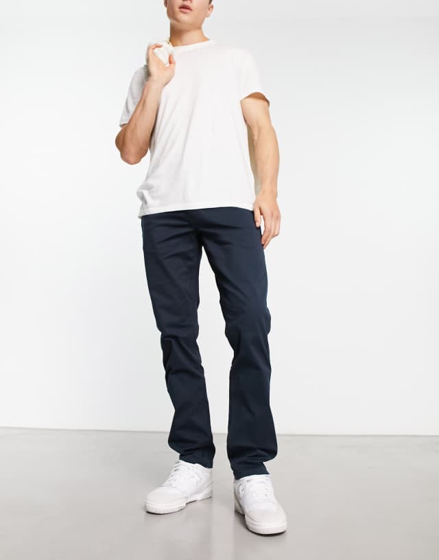 Wrangler Greensboro regular fit chinos in blue