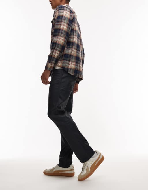 Wrangler Greensboro straight jeans in darkwash blue, 2 of 5