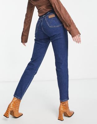 wrangler high waisted mom jeans