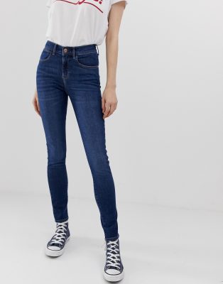 wrangler high waisted skinny jeans