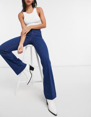 flared jeans wrangler