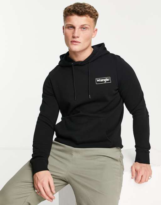 Wrangler hoodie in black | ASOS