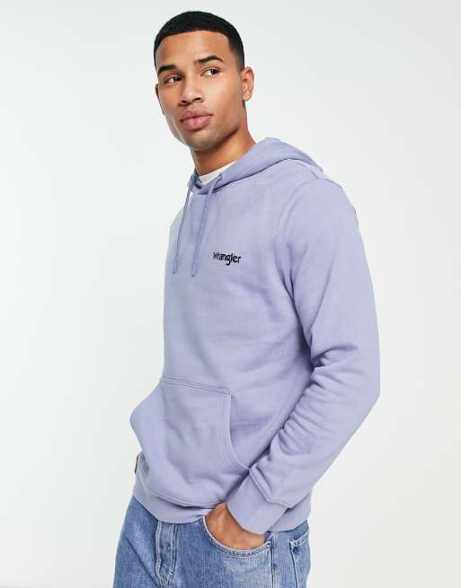 Wrangler hoodie in blue | ASOS