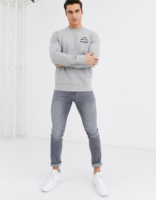 wrangler crew neck sweatshirt