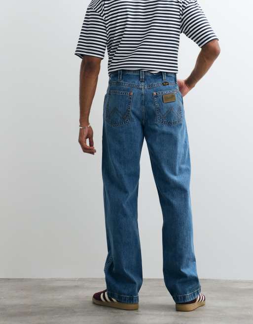 Wrangler jean super ample délavage moyen, 4 de 5