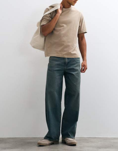 Wrangler jeans baggy in blu slavato - view 1