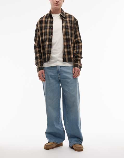 Wrangler - Jeans i lys vask i poset pasform - view 1