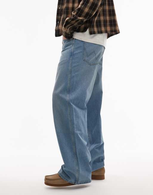 Wrangler - Jeans i lys vask i poset pasform, 2 af 5