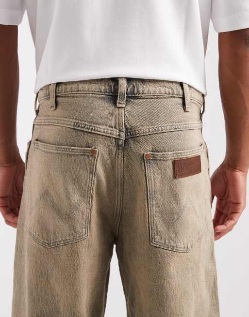 Wrangler - Jeans i stenvask i poset pasform, 4 af 5