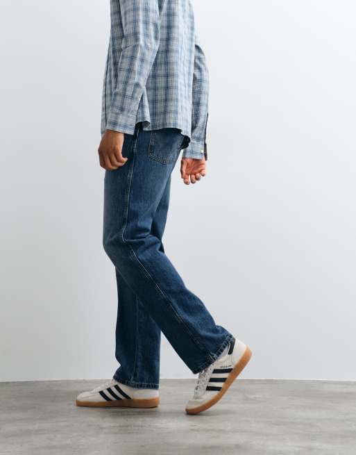 Wrangler jeans in denim a gamba dritta 13mwz lavaggio medio, 4 di 5