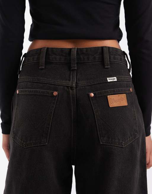 Wrangler Joey denim jeans in zwart, 4 van 5