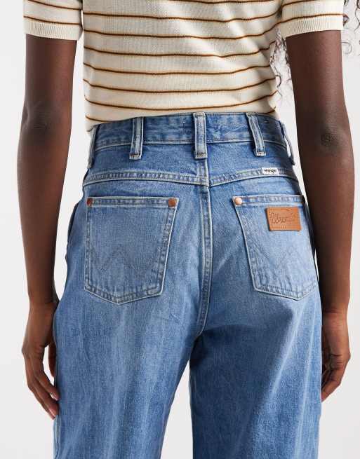 Wrangler Joey jeans in mid blue, 5 of 5