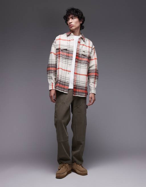 Wrangler – Koszula w kowbojskim stylu w czerwono-białą kratę, 2 z 5