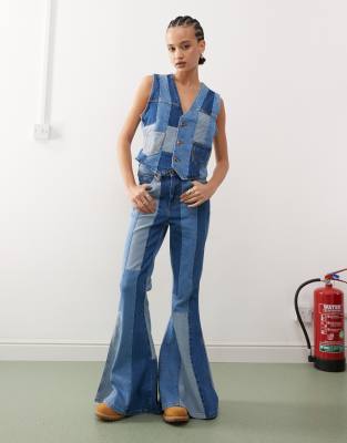 Wrangler Lainey Wilson Patchwork coord  ASOS Sale