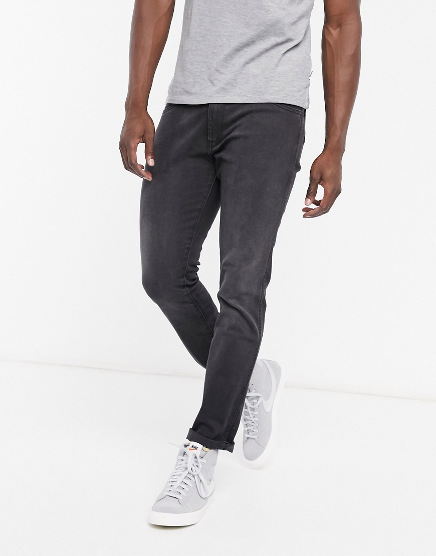 Wrangler – Larston – Slim jeans i färgen Jet Set-Blå