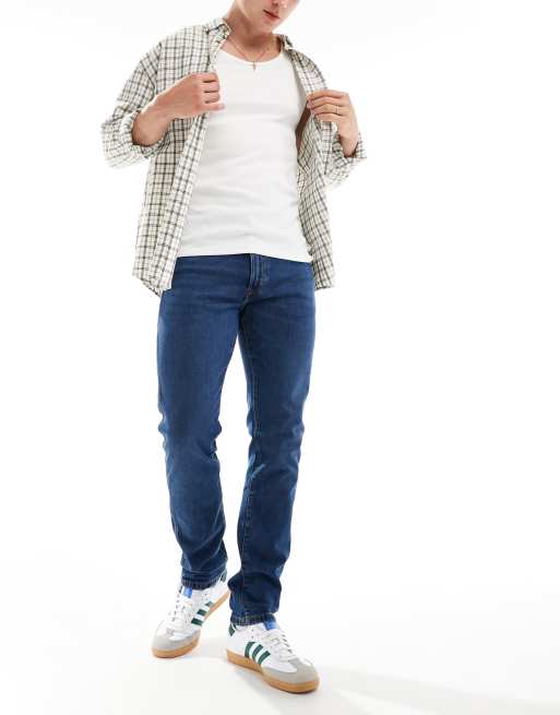 Wrangler – Lartson – Jeans in Dunkelblau