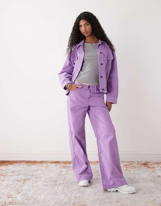 Wrangler – Ljuslila jeansjacka i cowgirlstil, 2 av 4