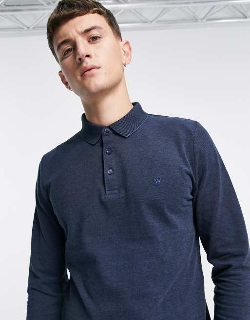 Wrangler long sleeve polo shirt | ASOS