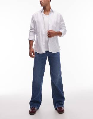 Wrangler Wrangler loose bootcut jean in midwash blue