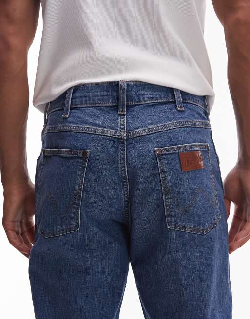 Wrangler loose bootcut jean in midwash blue, 5 of 5