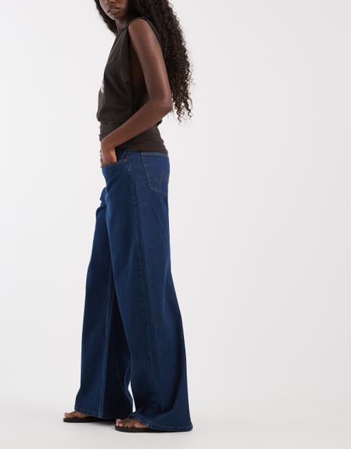 Wrangler lr ultra barrel w ciemnoniebieskim denimie, 2 z 5